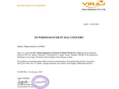 Viraj Profiles Distributor