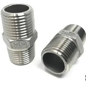 Stainless Steel Hex Nipple