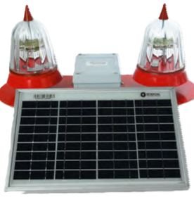 Dual Solar Aviation Light