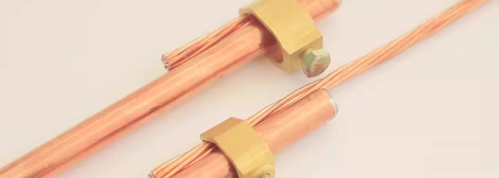 Copper rod earthing electrode system